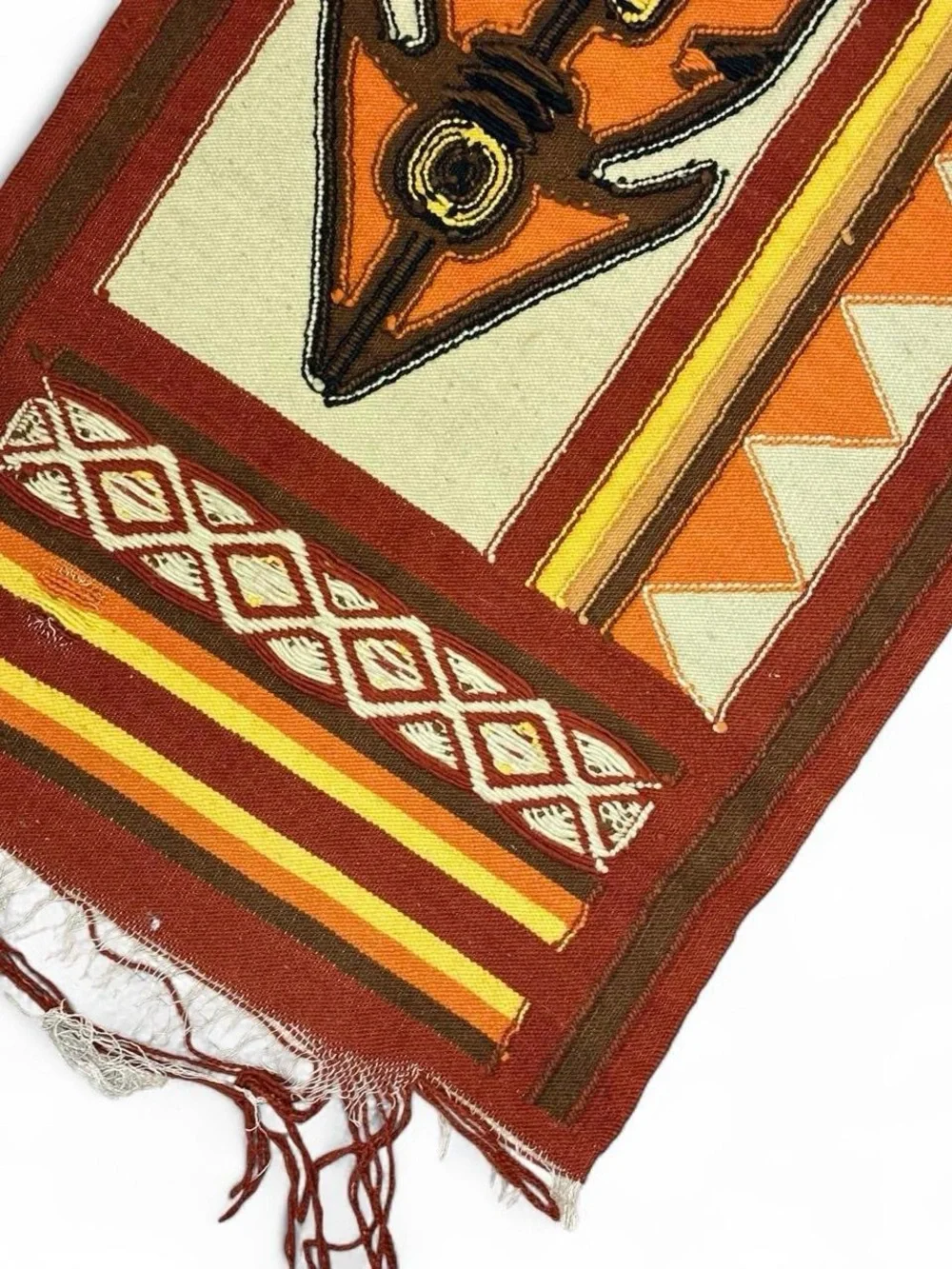 Vintage Tribal Fish Cabin Coastal Bohemian Wall Hanging Tapestry
